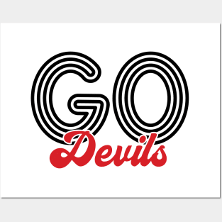 Go Devils - footbal Posters and Art